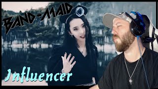 BANDMAID  INFLUENCER Reaction  Metal Musician Reacts [upl. by Ylenaj362]