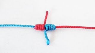 Fishing Knots How To Tie A Blood Knot [upl. by Aremmat]