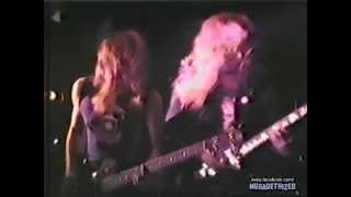 Megadeth  Live In Detroit 1986 Full Concert mG [upl. by Ackerman]