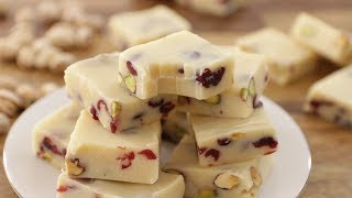 White Chocolate Fudge Recipe [upl. by Fifi]