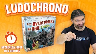 LudoChrono  Aventuriers du rail Europe [upl. by Eignat]