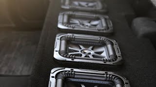 2019 Chevy Silverado 4 KICKER Audio L7 8” Subwoofers [upl. by Dirrej84]