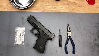 Replacing the Glock Slide Lock Spring [upl. by Nochur]