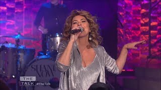 Shania Twain  That Dont Impress Me Much  The Talk  Oct 25 2017 [upl. by So314]