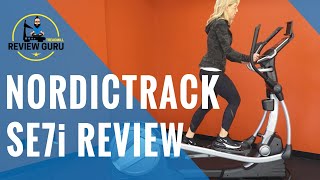 NordicTrack SpaceSaver SE7i Elliptical Review [upl. by Nueovas]