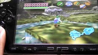 Zelda Ocarina of Time PSP  DaedalusX64 r790 [upl. by Hsevahb176]