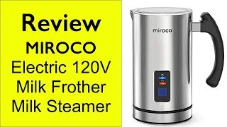 Review Miroco Milk Frother  How to make froth milk at home [upl. by Lurline]