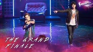 Grand Finale Joe Jonas and Aydan Calafiore sing Shut Up and Dance  The Voice Australia 2018 [upl. by Aneeh]