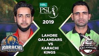 Match 20 Full Match Highlights Lahore Qalandars Vs Karachi Kings  HBL PSL 4  HBL PSL 2019 [upl. by Demmer]