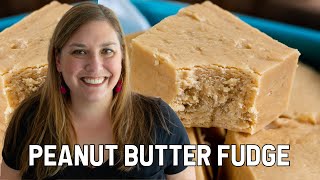 Peanut Butter Fudge  only 4 Ingredients [upl. by Aisitel808]