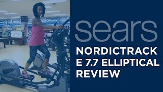 FitStudio NordicTrack E 77 Elliptical Review [upl. by Westlund]