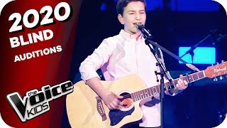 Eagles  Hotel California Bjorn  The Voice Kids 2020  Blind Auditions [upl. by Alolomo]