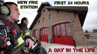 First 24 Hours in a New Fire Station  A Day in the Life [upl. by Lionello]