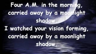 Groove Couverage  Moonlight Shadow with lyrics [upl. by Pish376]