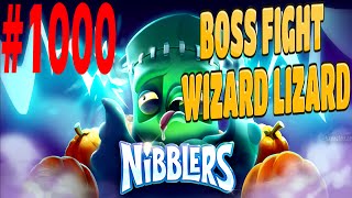 Rovio Nibblers Boss Fight Lizard Wizard Level1000 Three Star Walkthrough [upl. by Swift]