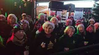 WHAT CHRISTMAS MEANS TO ME Rock Choir at Birkdale Lights Switch On 1st December 2024 [upl. by Simeon]