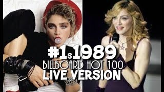 Billboard Hot 100 1 Songs of 1989 Live Version [upl. by Donall]