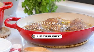 How to Cook with Enameled Cast Iron [upl. by Aciraj]