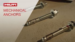 REVIEW of the Hilti anchor portfolio  KWIK BOLT® anchors [upl. by Alton]