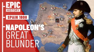 Napoleonic Wars Invasion of Spain 1808 [upl. by Eremaj]