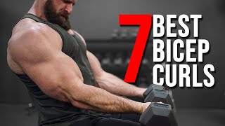 7 BEST Dumbbell Bicep Exercises YOU NEED [upl. by Allveta]