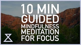 10 Minute Guided Meditation for Focus [upl. by Silvana21]