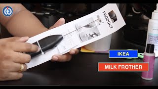 IKEA MILK FROTHER Review amp Battery Installation [upl. by Okimik]