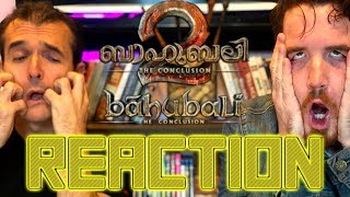 BAAHUBALI 2  THE CONCLUSION  Trailer REACTION [upl. by Hook]