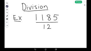 Division  Tvåsiffrig nämnare [upl. by Anivlem]