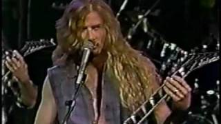 Megadeth  Symphony Of Destruction Bangin With MTV 1992 [upl. by Atinrehs]