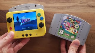 Worlds Smallest Nintendo 64 portable [upl. by Raseac64]