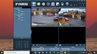 HiP2P camera monitor tutorial Windows 10 CTRONICS cctv [upl. by Kcirdla631]