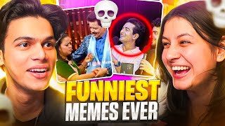 Funniest meme review ever  DANK memes  funny meme review with Kanika😂 [upl. by Derron]