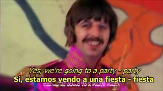 Birthday  The Beatles LYRICSLETRA Original Video [upl. by Amati293]