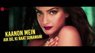 Tareefan Lyrics Video  Veere Di Wedding  Badshah Feat Kareena Kapoor Sonam Kapoor [upl. by Reisman156]