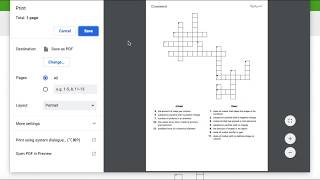 How to make crossword puzzle easily [upl. by Lawton213]