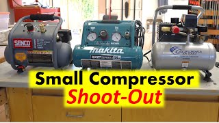 1 Gallon Air Compressor Shoot Out [upl. by Adine423]