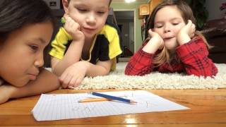 Playing the Charlie Charlie pencil game [upl. by Pouncey]