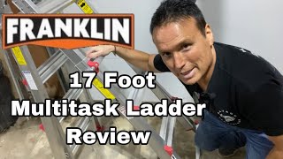 Franklin 17 Ft Multitask Ladder from Harbor Freight [upl. by Anividul]