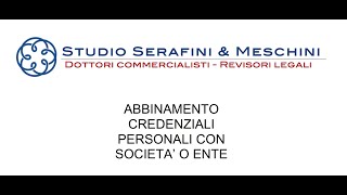 Abbinamento legale rappresentante e società [upl. by Vincenz191]