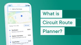 Circuit The best route planner for delivery drivers [upl. by Valora]