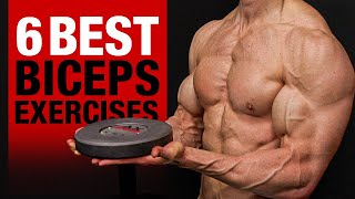 6 BEST Biceps Exercises DON’T SKIP THESE [upl. by Analaf]