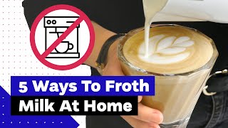 How To Froth Milk At Home Best Milk Frothers Review [upl. by Meri]