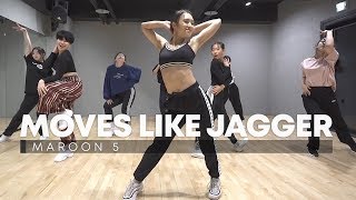 Moves Like Jagger  Maroon 5  ITsMe waacking choreography [upl. by Yeroc958]