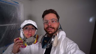 Paint Sprayer vs Roller for Interior Walls [upl. by Chow18]