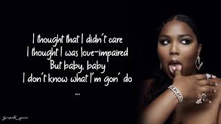 Lizzo  Cuz I Love You Lyrics [upl. by Latsyk]