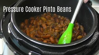 Pressure Cooker Pinto Beans  No Soak Quick Cook Beans  Cosori 2 Quart Electric Pressure Cooker [upl. by Eachelle]