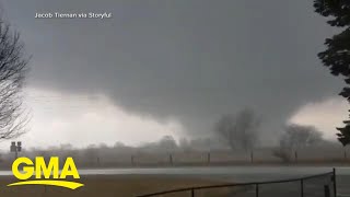 Deadly tornado hits Iowa l GMA [upl. by Barnett]