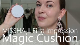 Kbeauty MISSHA Magic Cushion Moist Up  First Impression 21 [upl. by Vanny665]