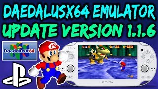 PS VitaPSP DaedalusX64 v116 N64 Emulator Sound Improvements [upl. by Anirhtak]